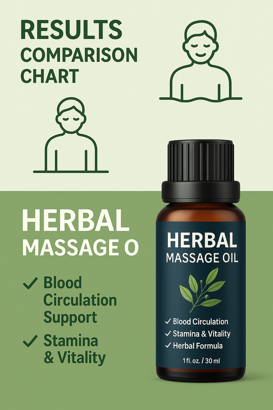 Men Size 3 to 4 inches Increase Oil