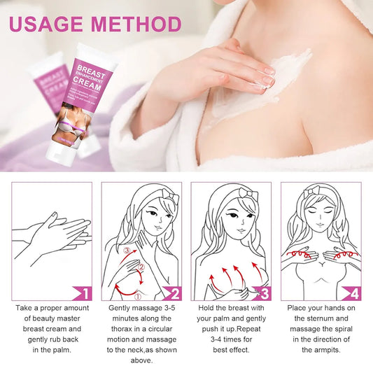 "Breast Enhancement Cream 100g – Natural Firming & Enlargement Formula"