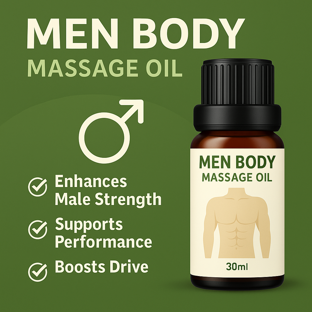 Men Size 3 to 4 inches Increase Oil