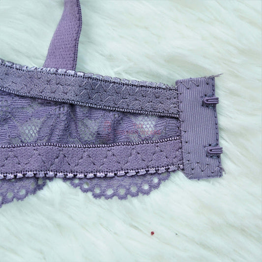 "Silky Satin Push-Up Bra – Soft Padded & Wired for Perfect Shape"