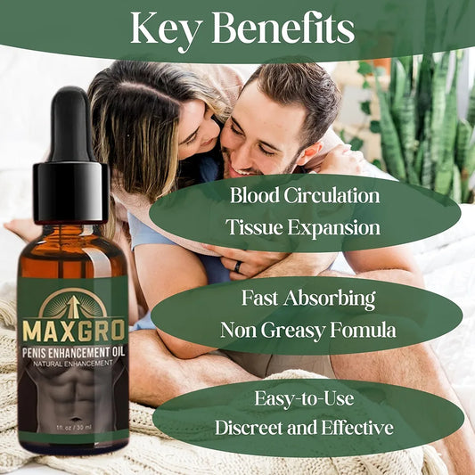 "Men’s Enhancement Oil – Strength, Stamina & Vitality Boost (30ml)"