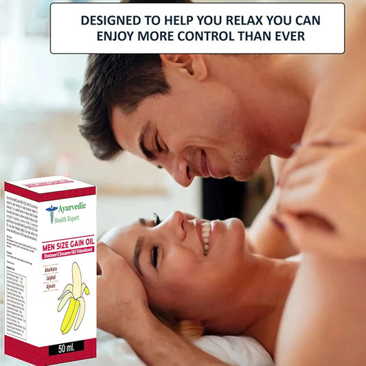 "Libido & Erectile Support Essential Oil – Aphrodisiac Massage Oil for Couples (50ml)"