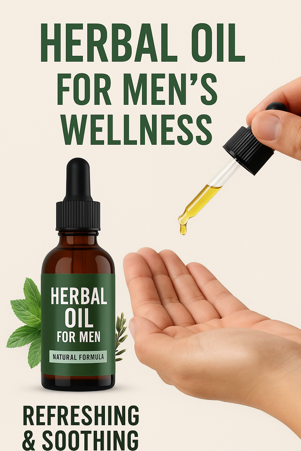 Men Size 3 to 4 inches Increase Oil
