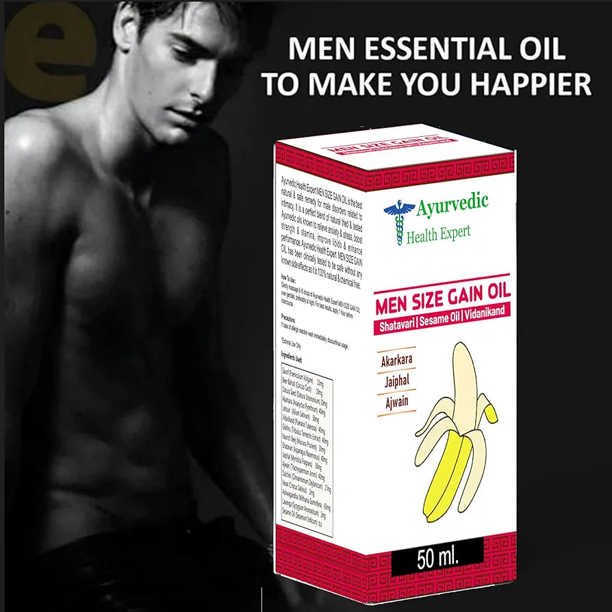 "Libido & Erectile Support Essential Oil – Aphrodisiac Massage Oil for Couples (50ml)"
