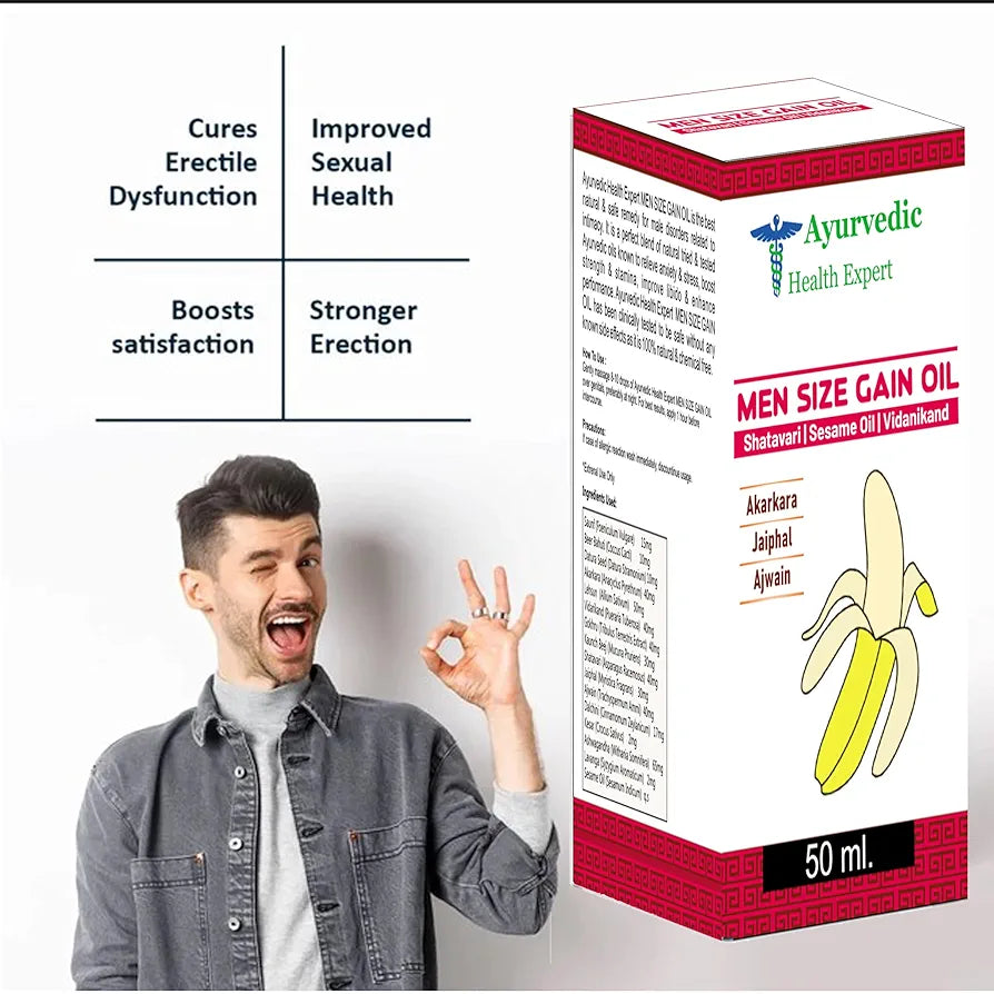 "Libido & Erectile Support Essential Oil – Aphrodisiac Massage Oil for Couples (50ml)"
