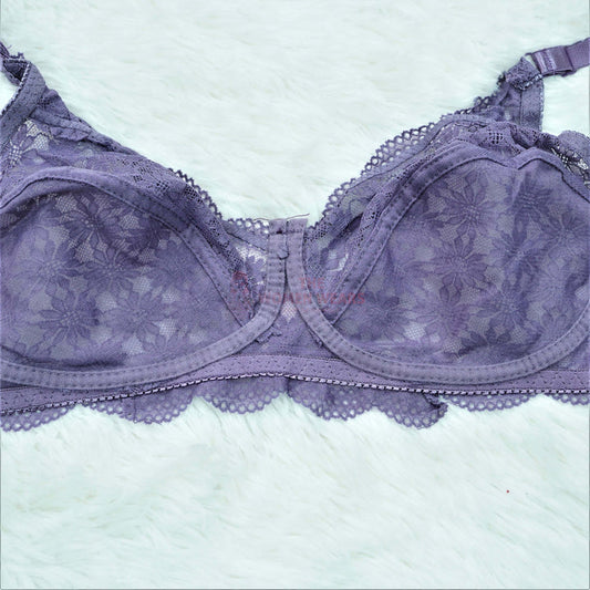 "Silky Satin Push-Up Bra – Soft Padded & Wired for Perfect Shape"