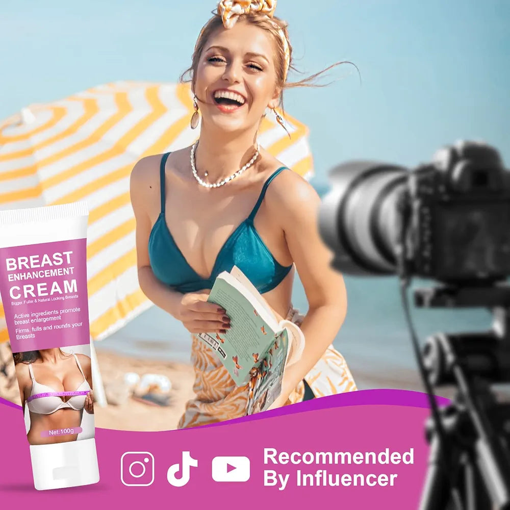 "Breast Enhancement Cream 100g – Natural Firming & Enlargement Formula"