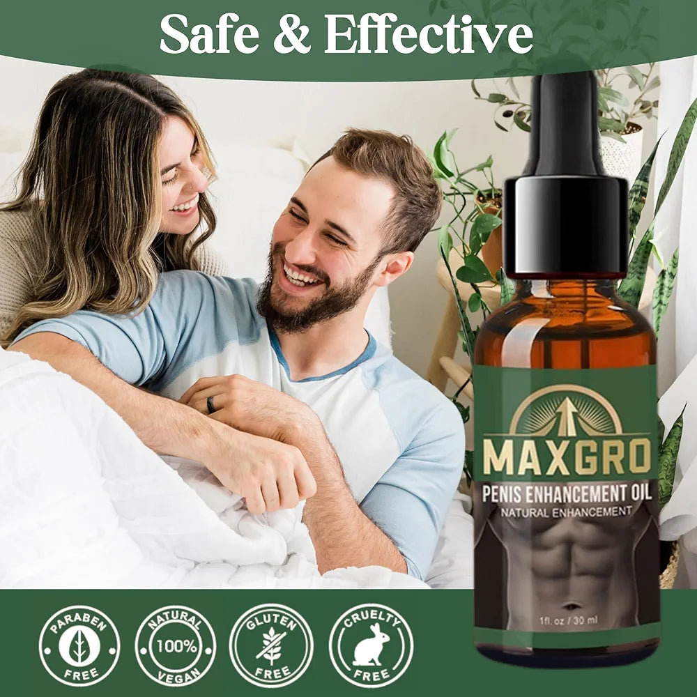 "Men’s Enhancement Oil – Strength, Stamina & Vitality Boost (30ml)"